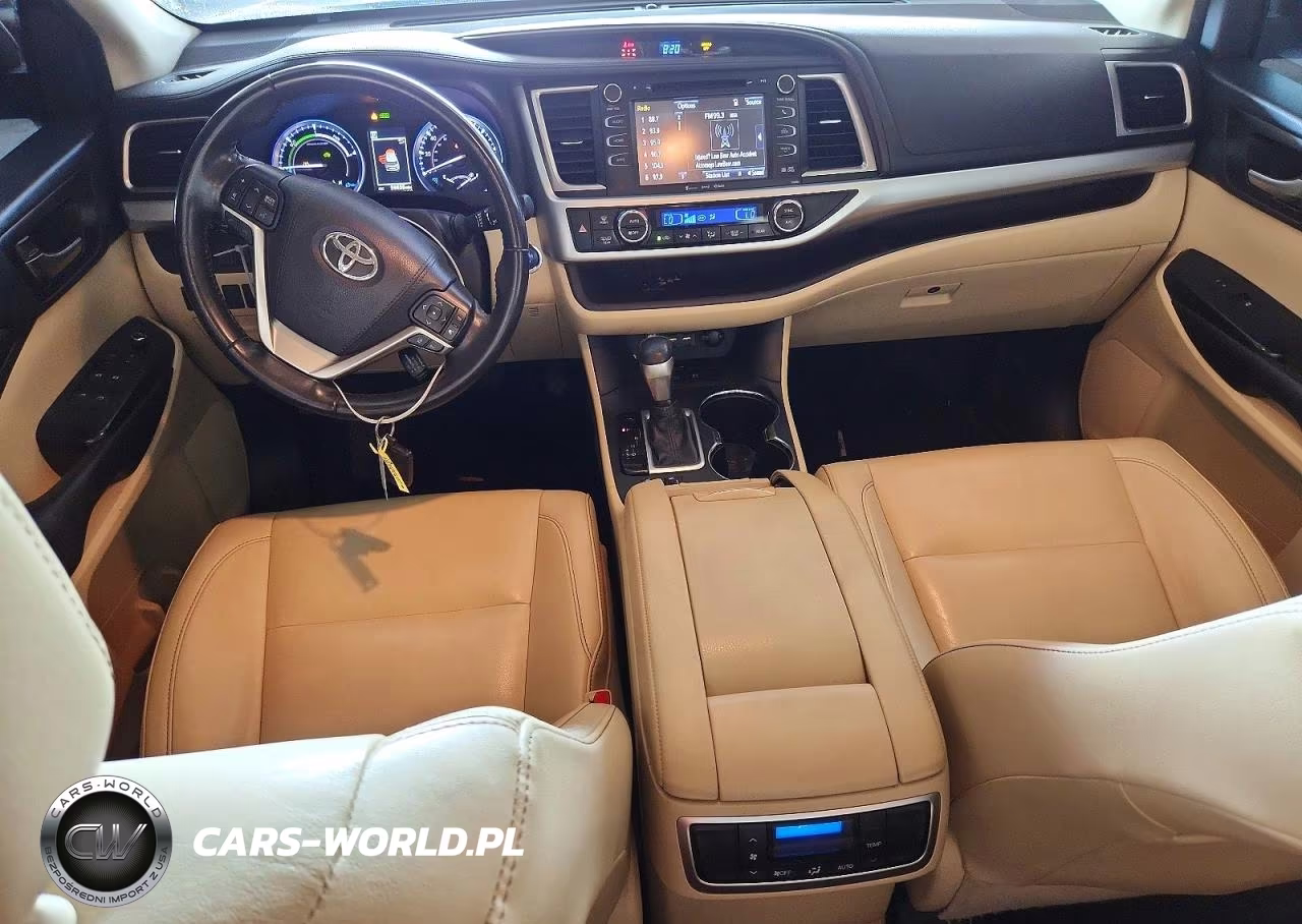 2019 Toyota Highlander Hybrid Xle VIN:5TDJGRFH3KS078595 - 8
