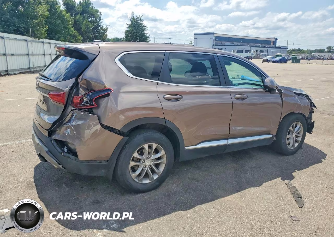 2020 Hyundai Santa Fe Se VIN:5NMS23AD7LH156045 - 3