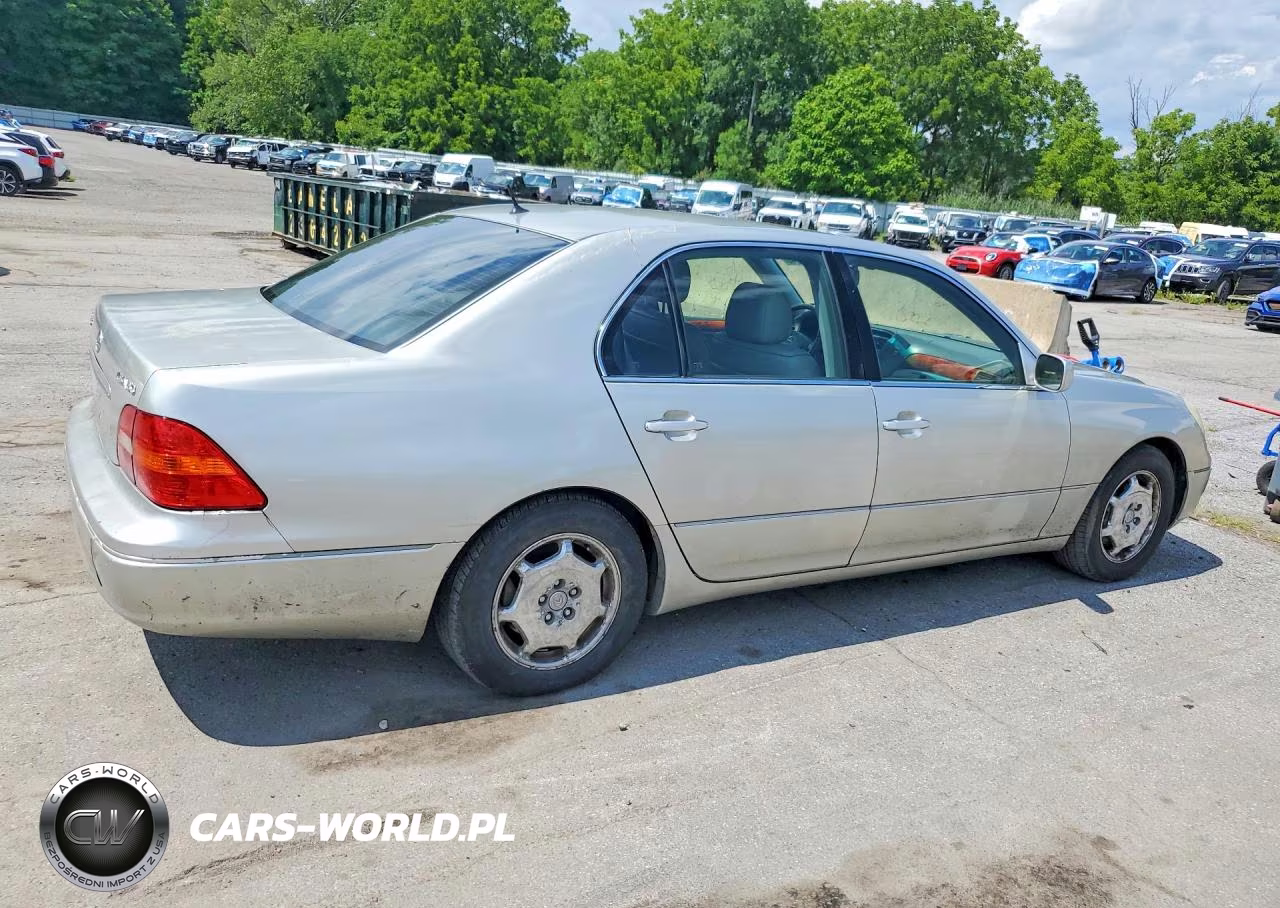 2002 Lexus Ls 430 VIN:JTHBN30F620083614 - 3