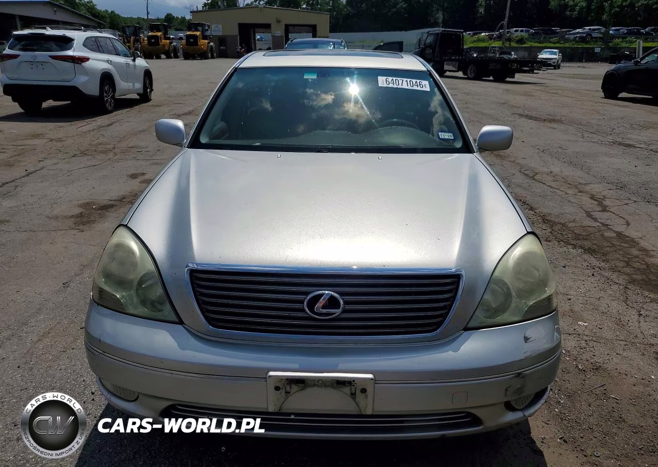 2002 Lexus Ls 430 VIN:JTHBN30F620083614 - 5
