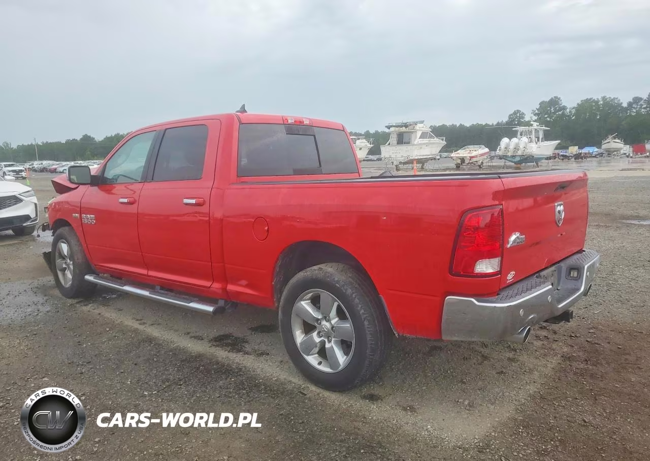 2016 Ram 1500 Slt VIN:1C6RR6TT5GS376575 - 2