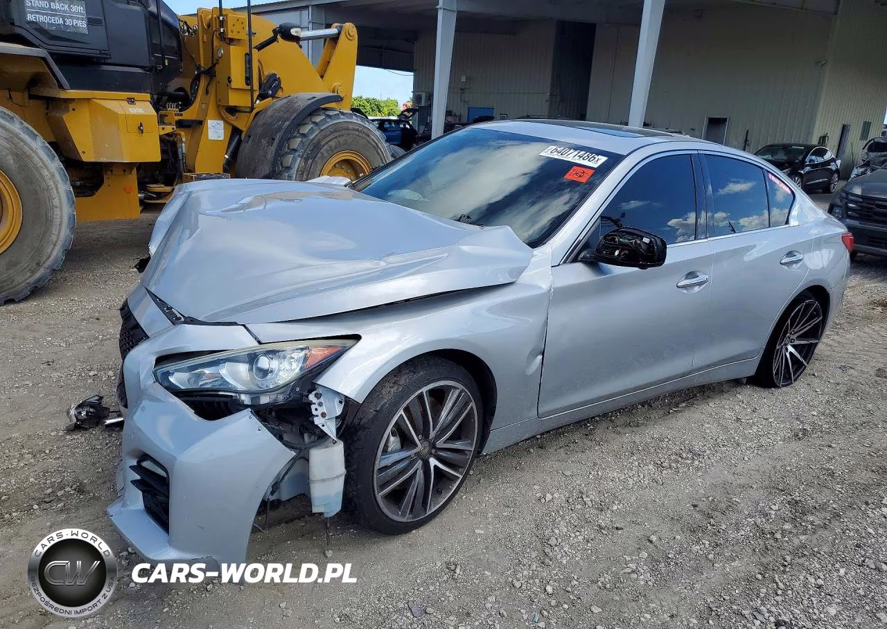 2014 Infiniti Q50 Base VIN:JN1BV7AR1EM701603 - 1