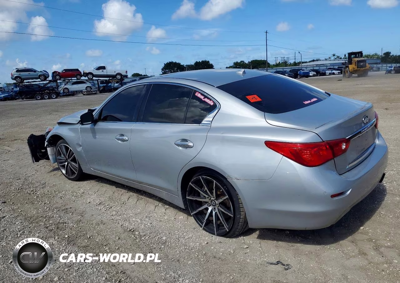 2014 Infiniti Q50 Base VIN:JN1BV7AR1EM701603 - 2
