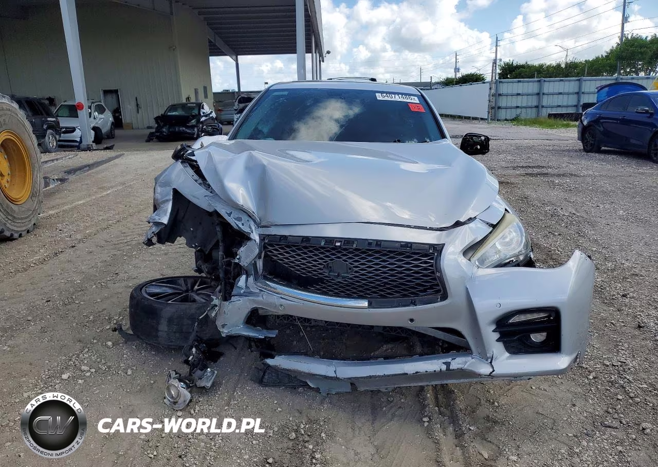 2014 Infiniti Q50 Base VIN:JN1BV7AR1EM701603 - 5