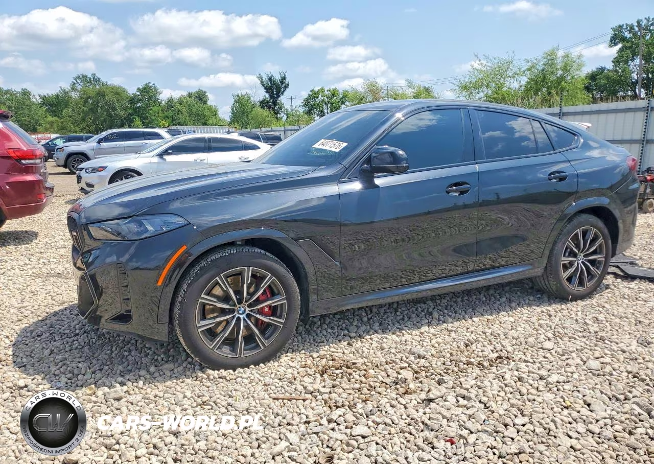 2025 BMW X6 M60I VIN:5UX43EX00S9Y35721 - 1