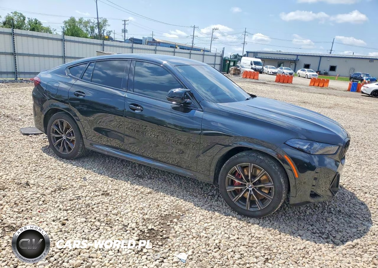 2025 BMW X6 M60I VIN:5UX43EX00S9Y35721 - 4