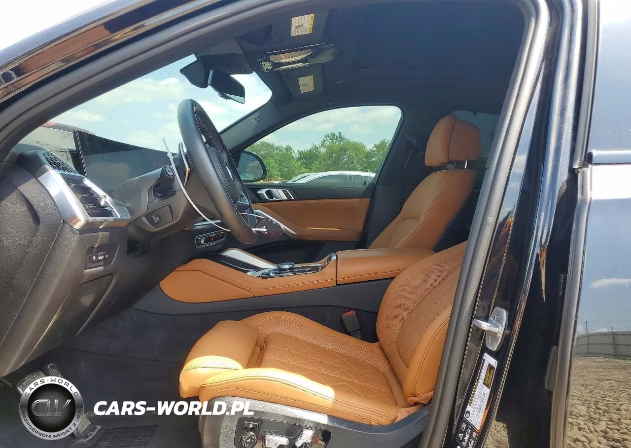 2025 BMW X6 M60I VIN:5UX43EX00S9Y35721 - 7