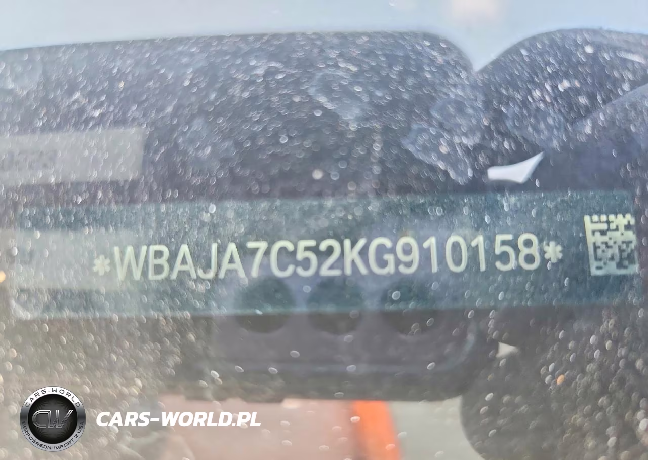 2019 BMW 530 Xi VIN:WBAJA7C52KG910158 - 12