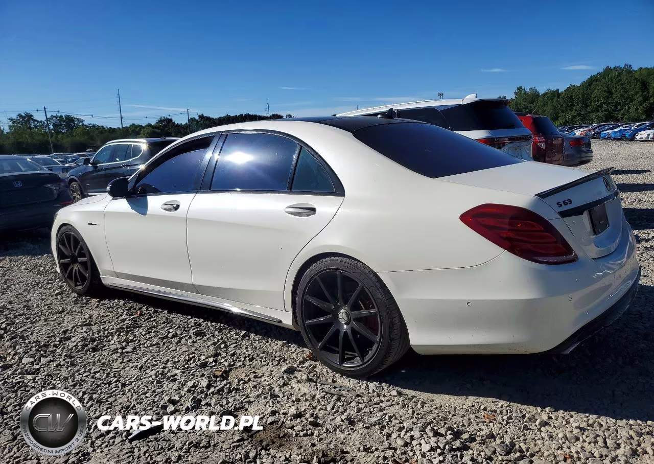 2016 Mercedes-Benz S 63 Amg VIN:WDDUG7JB4GA241687 - 2