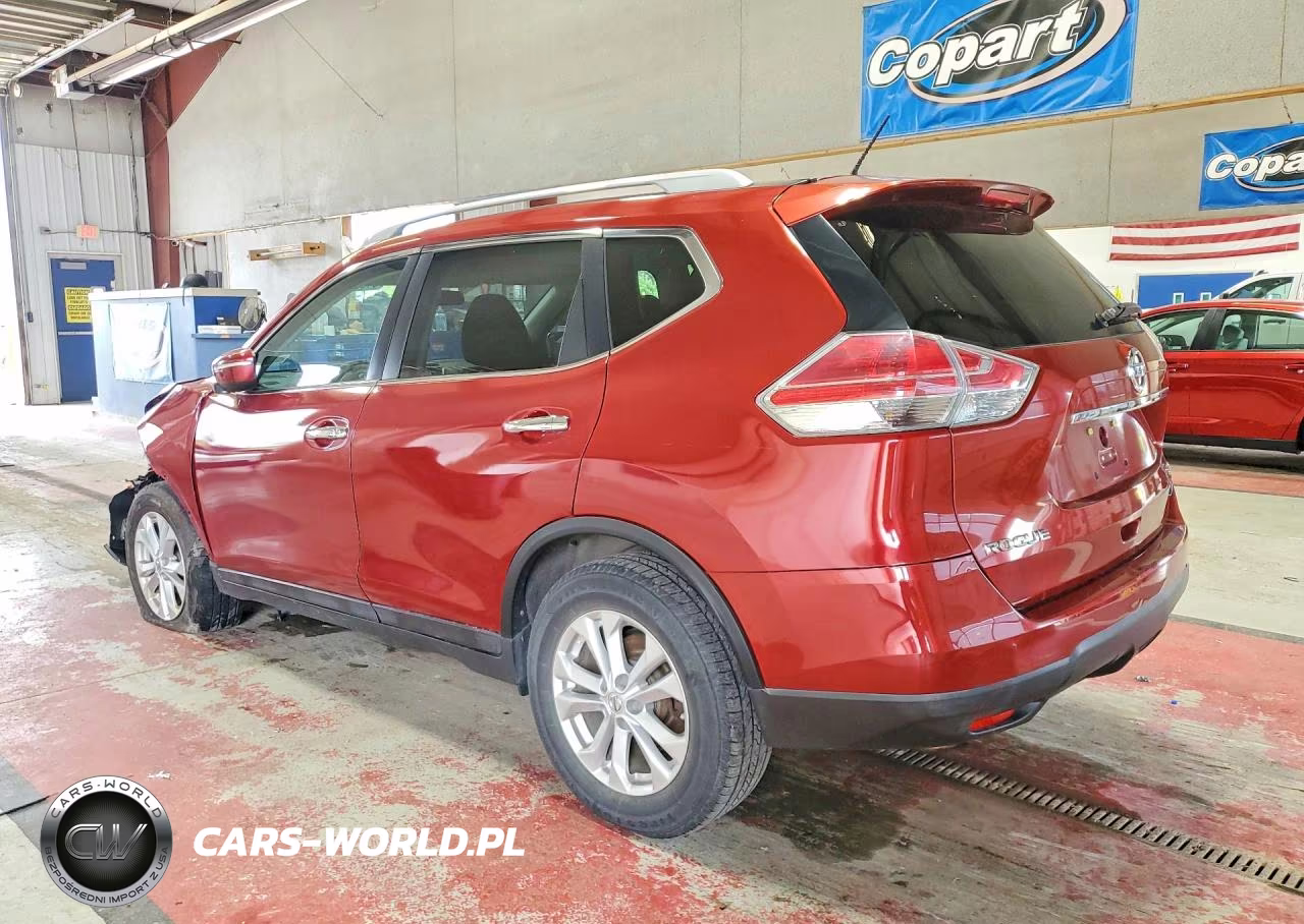 2014 Nissan Rogue Sv VIN:5N1AT2MV5EC750637 - 2