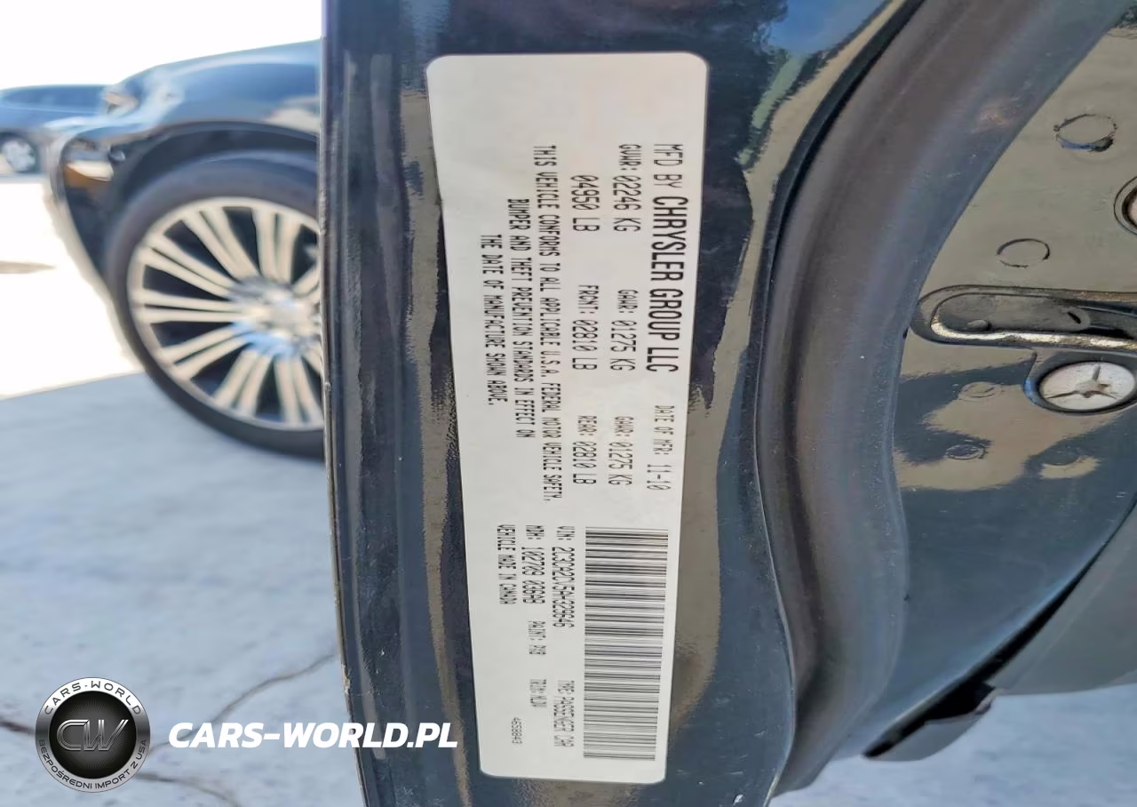 2010 Chrysler 300 S VIN:2C3CA2CV5AH329646 - 12