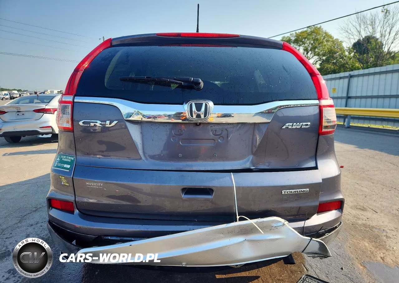 2016 Honda Cr-V Touring VIN:5J6RM4H94GL095221 - 6