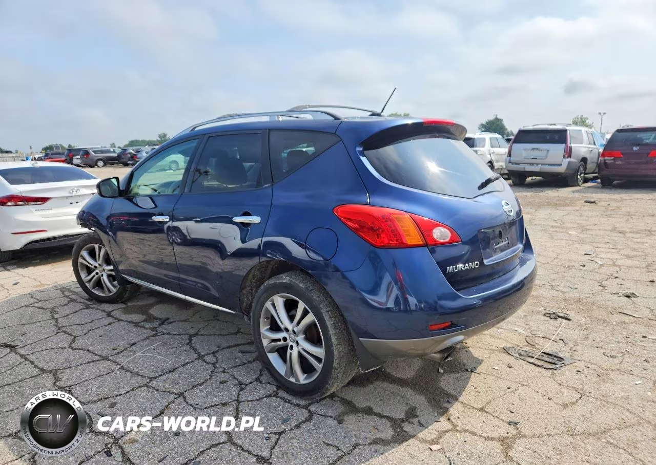 2009 Nissan Murano S VIN:JN8AZ18W59W110646 - 2