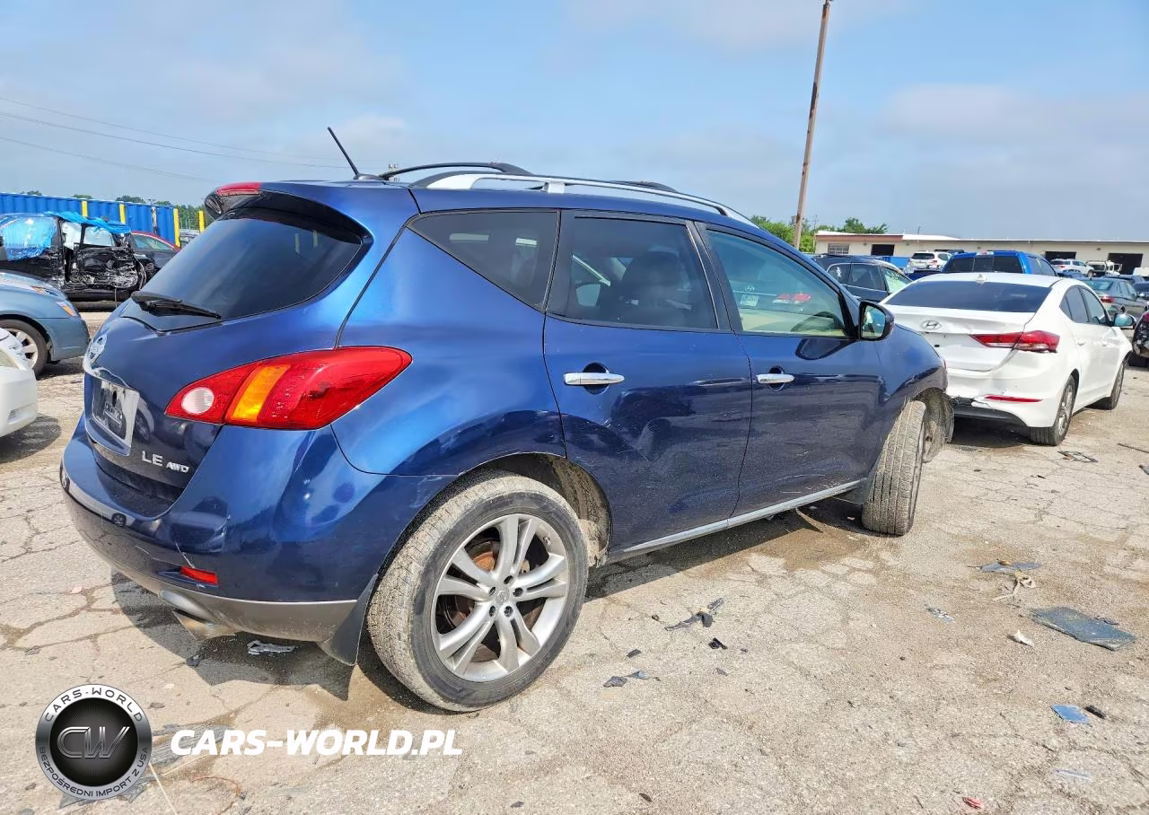 2009 Nissan Murano S VIN:JN8AZ18W59W110646 - 3