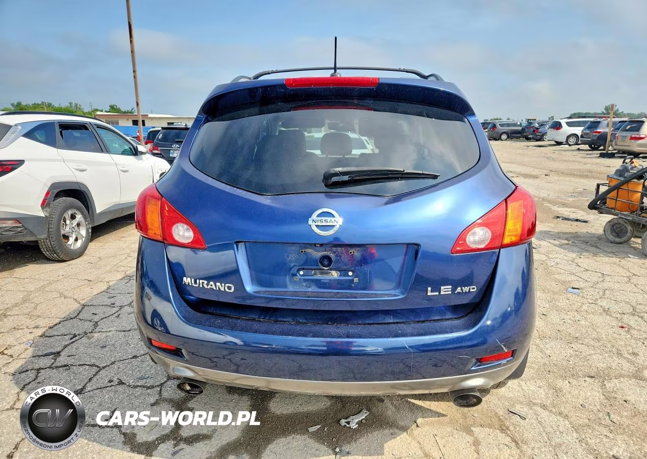 2009 Nissan Murano S VIN:JN8AZ18W59W110646 - 6