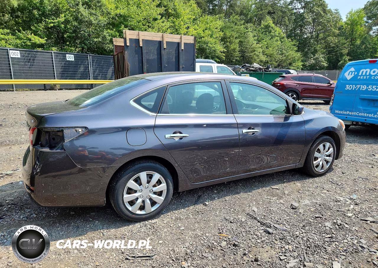 2014 Nissan Sentra Sv VIN:3N1AB7AP4EY227176 - 3