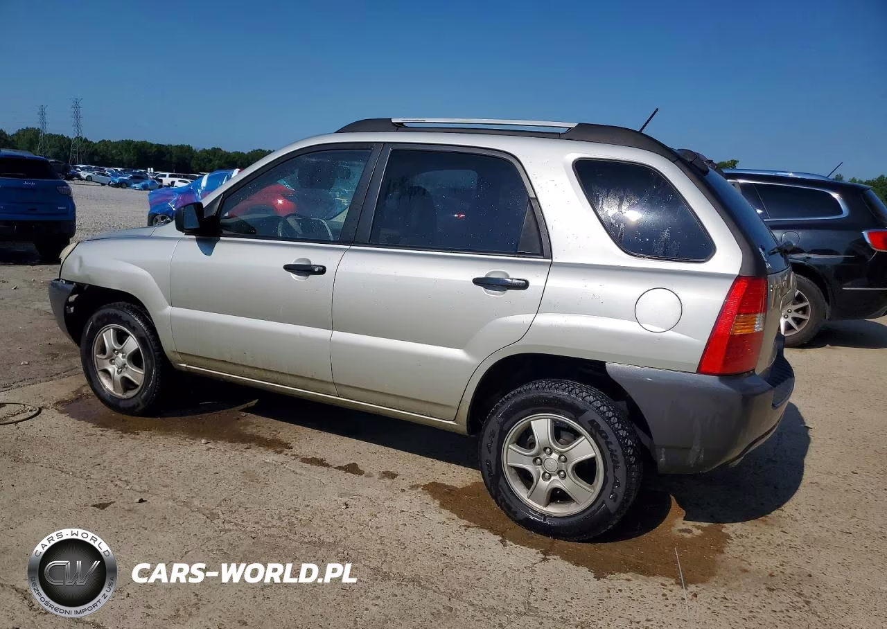 2007 Kia Sportage Lx VIN:KNDJF724377333452 - 2