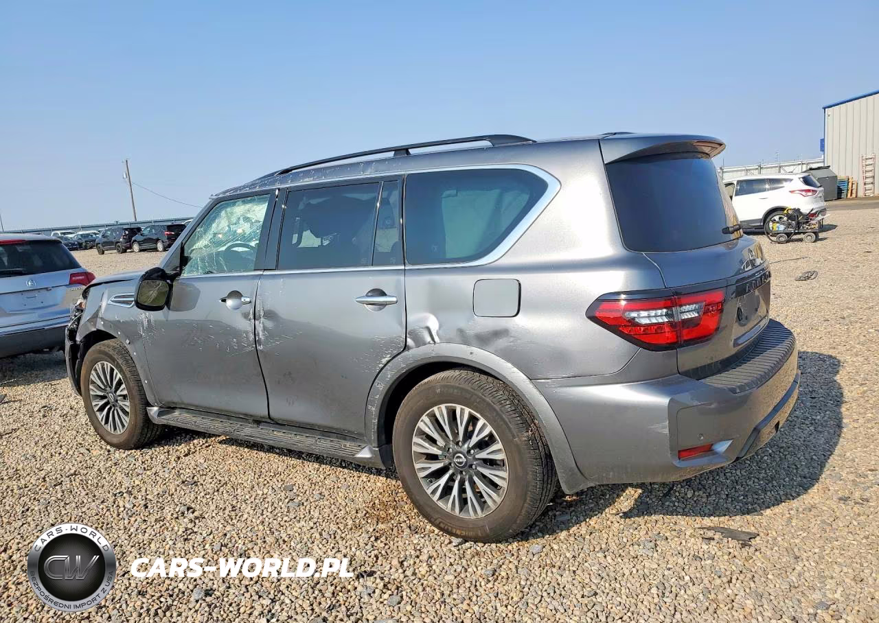 2023 Nissan Armada Sl VIN:JN8AY2BA1P9404451 - 2