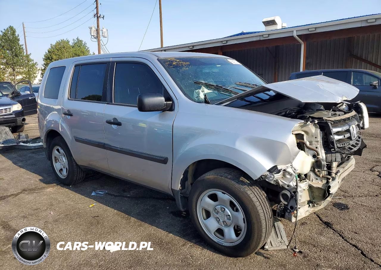 2015 Honda Pilot Lx VIN:5FNYF4H23FB034829 - 4