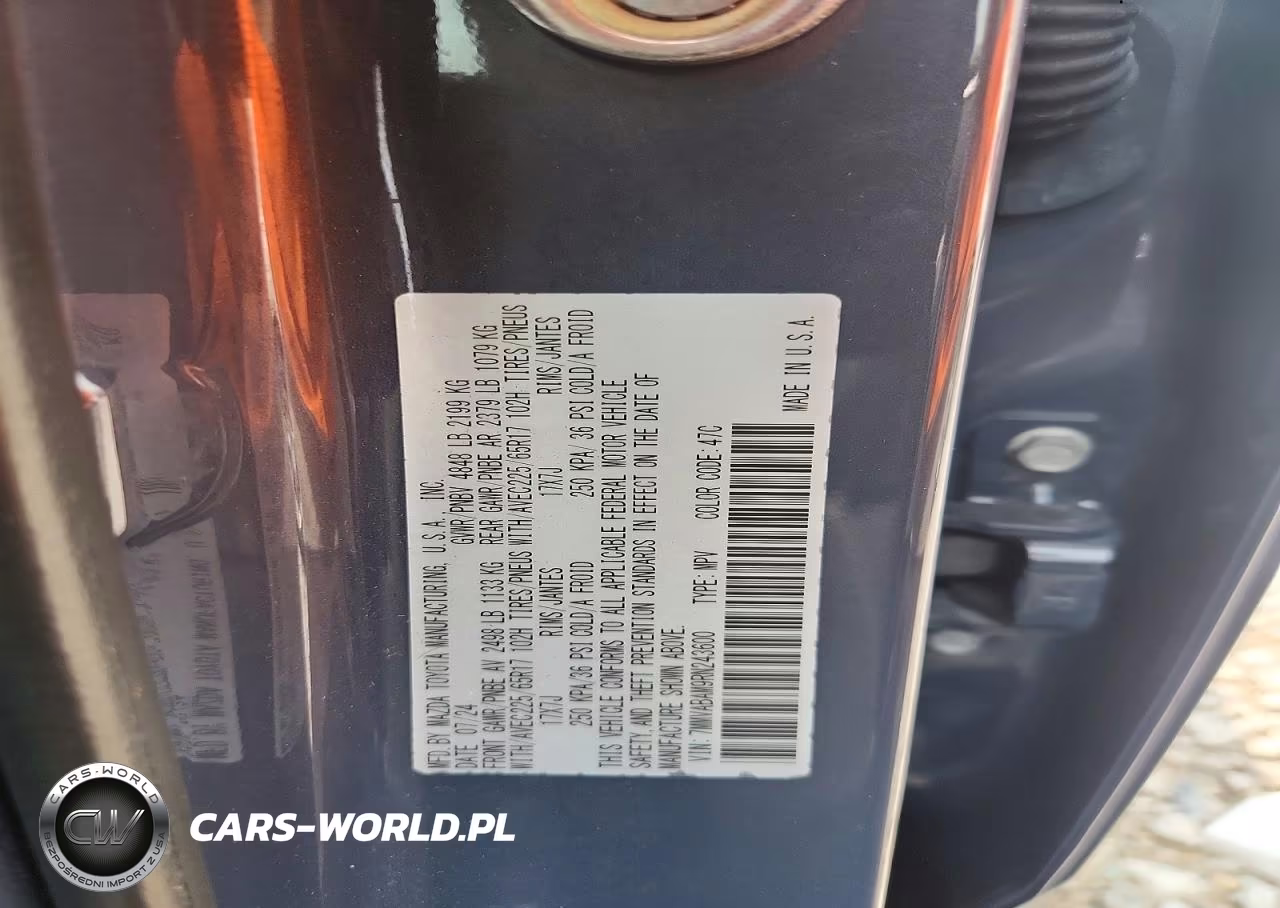 2024 Mazda Cx-50 Select VIN:7MMVABAM9RN243600 - 13