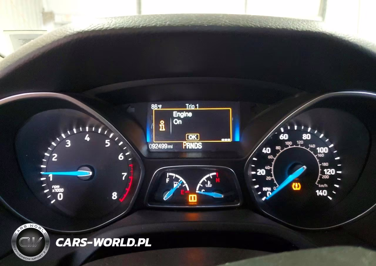2018 Ford Focus Titanium VIN:1FADP3J20JL273394 - 9