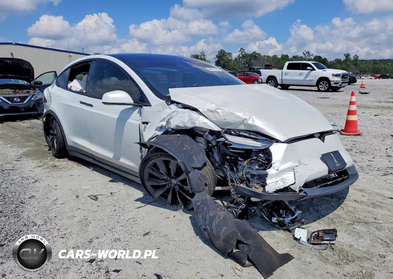 2021 Tesla Model X VIN:5YJXCAE22MF325259 - 4