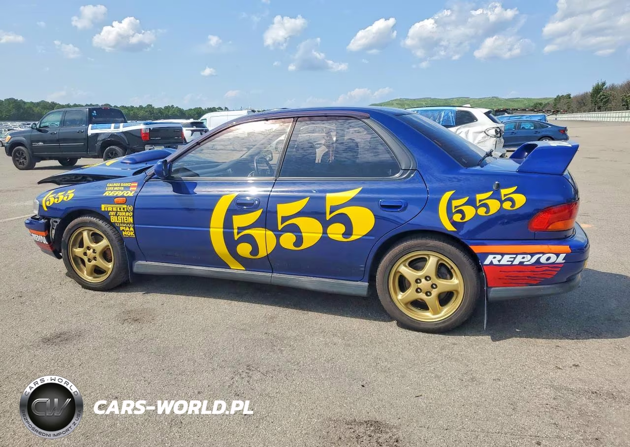 1996 Subaru Impreza Sedan Lx VIN:GC8039556 - 2