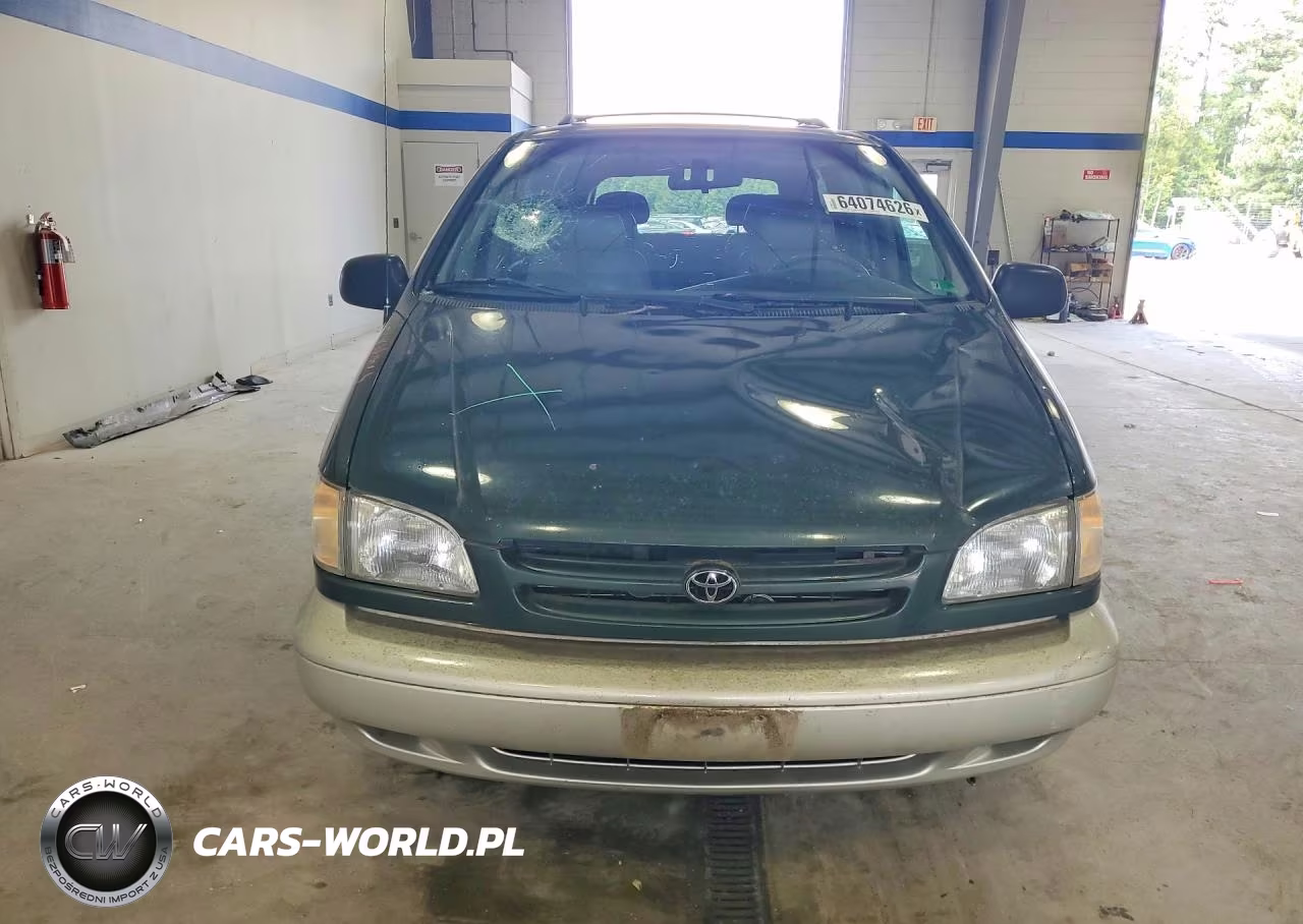 2000 Toyota Sienna Xle VIN:4T3ZF13C8YU206580 - 5