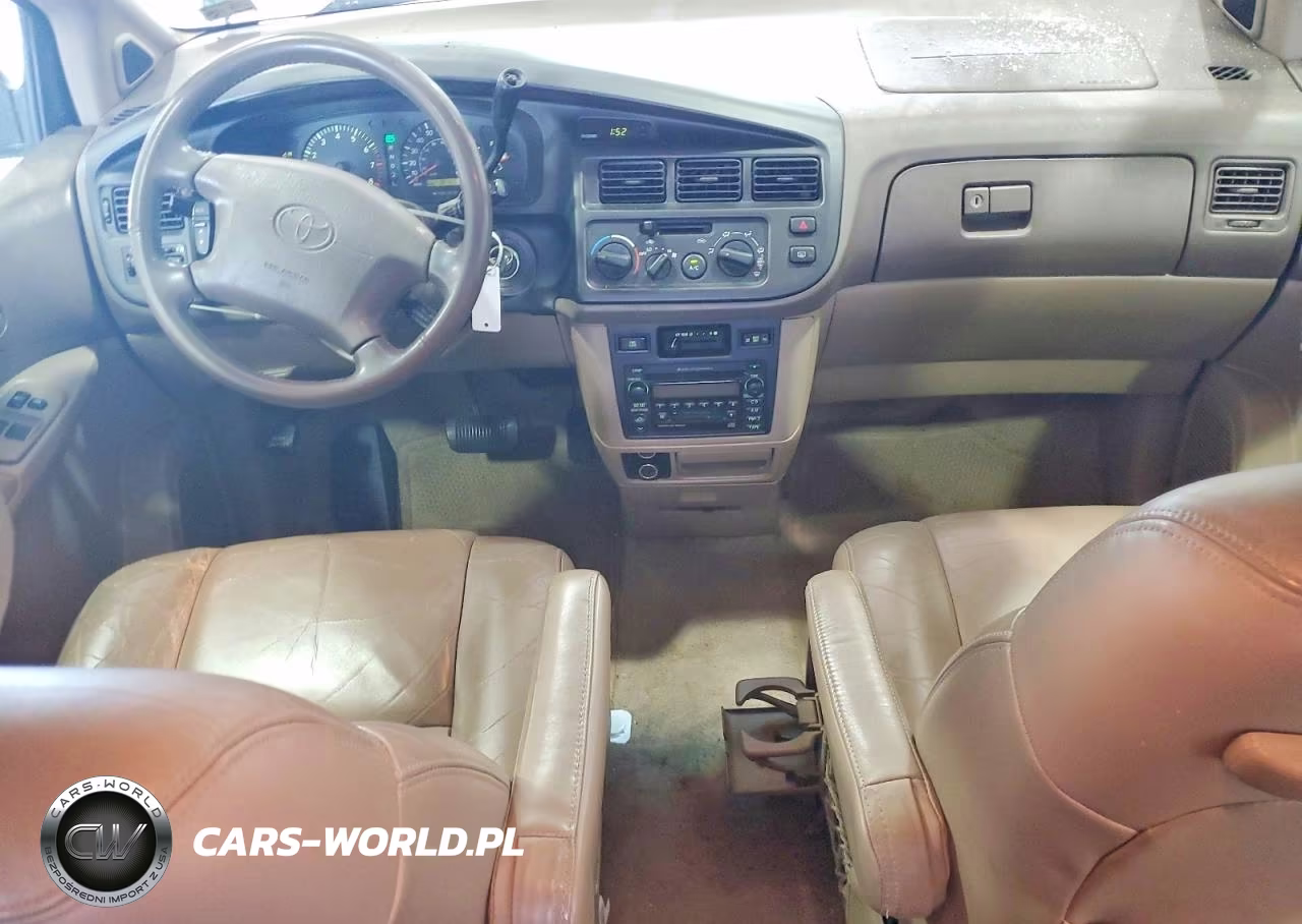 2000 Toyota Sienna Xle VIN:4T3ZF13C8YU206580 - 8