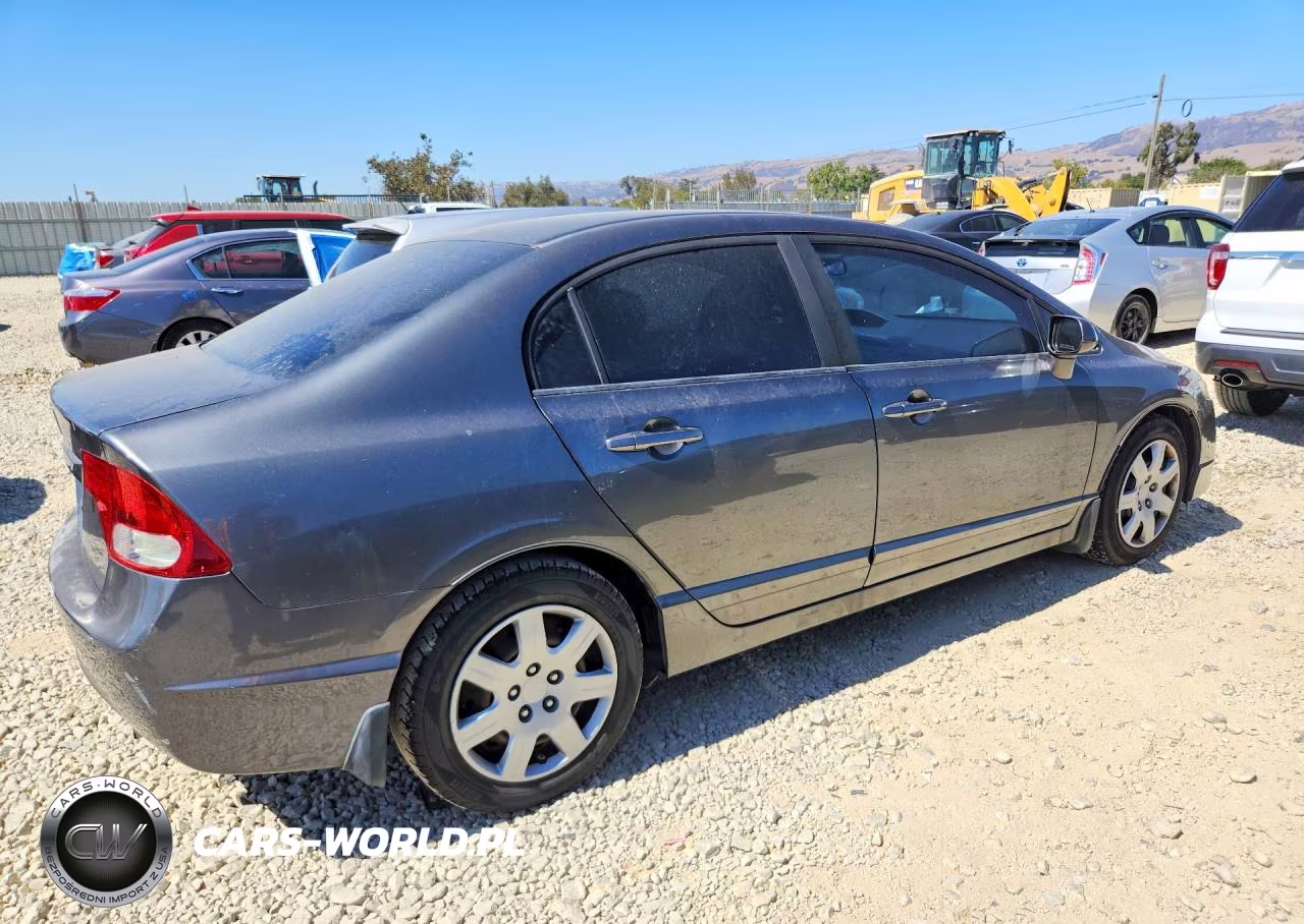 2010 Honda Civic Lx VIN:19XFA1F52AE060032 - 3