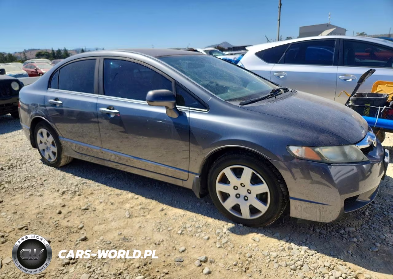 2010 Honda Civic Lx VIN:19XFA1F52AE060032 - 4