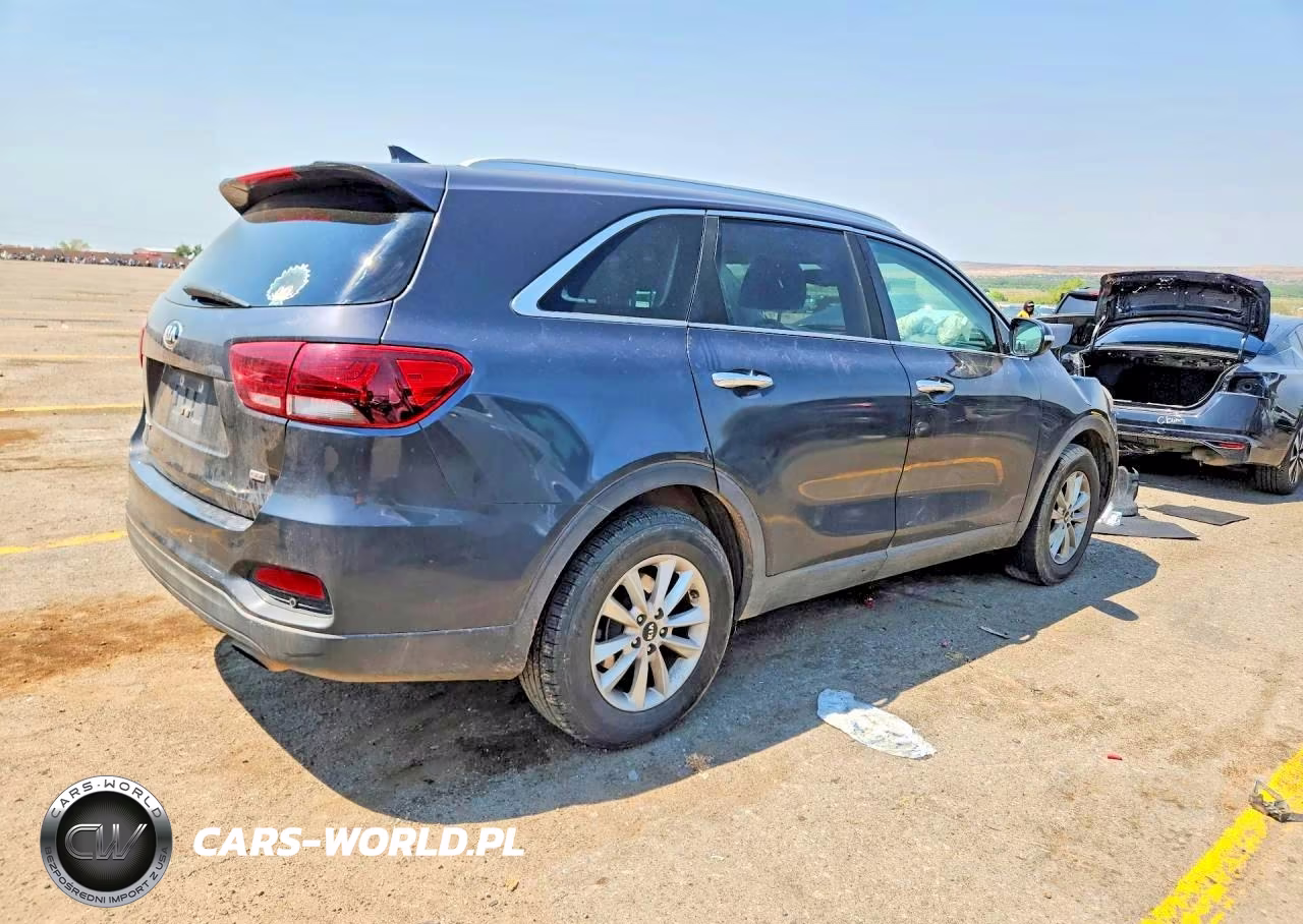 2019 Kia Sorento Lx VIN:5XYPG4A35KG452341 - 3