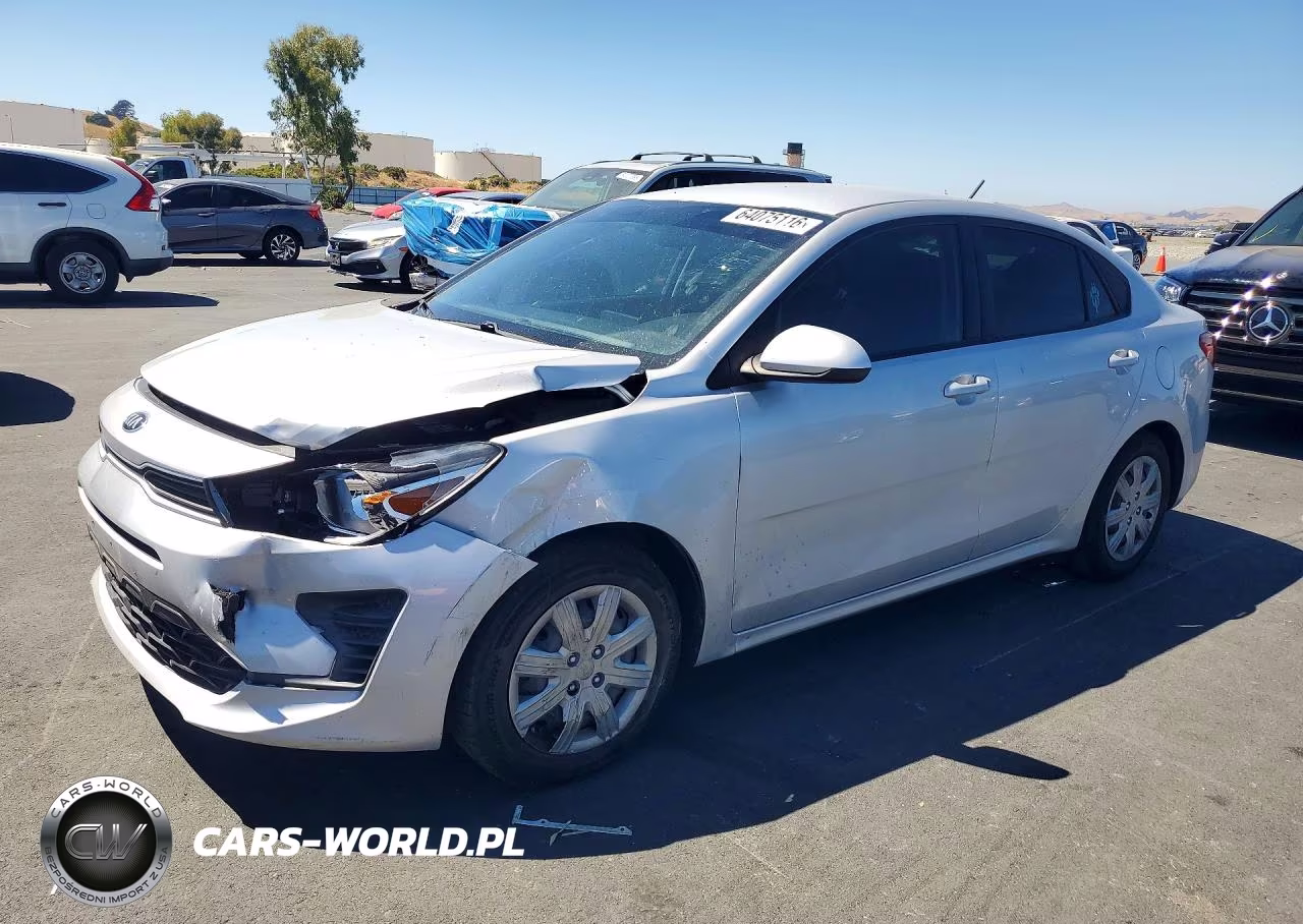 2021 Kia Rio S VIN:3KPA24AD1ME364688 - 1