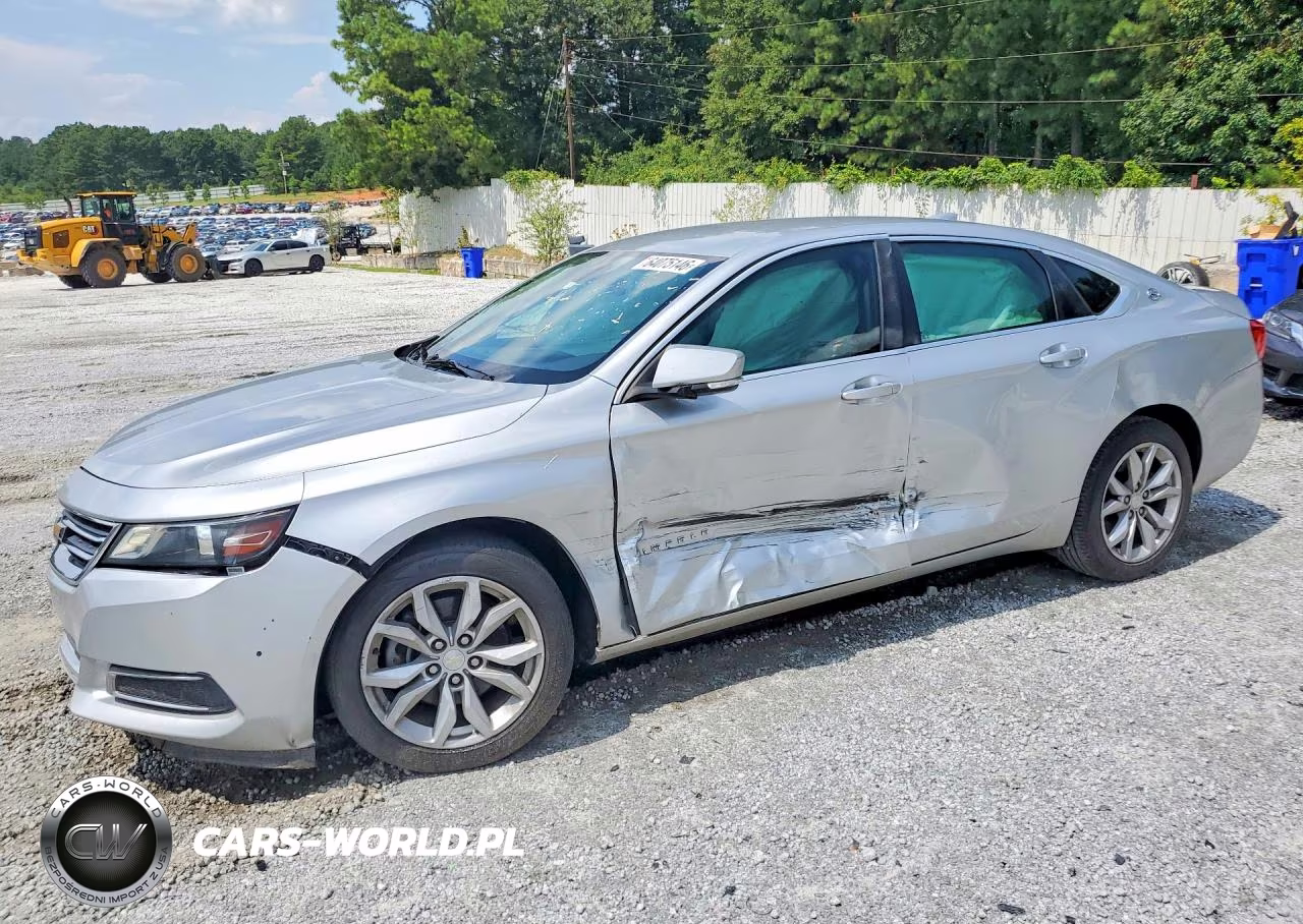 2016 Chevrolet Impala Lt VIN:2G1115S31G9108836 - 1