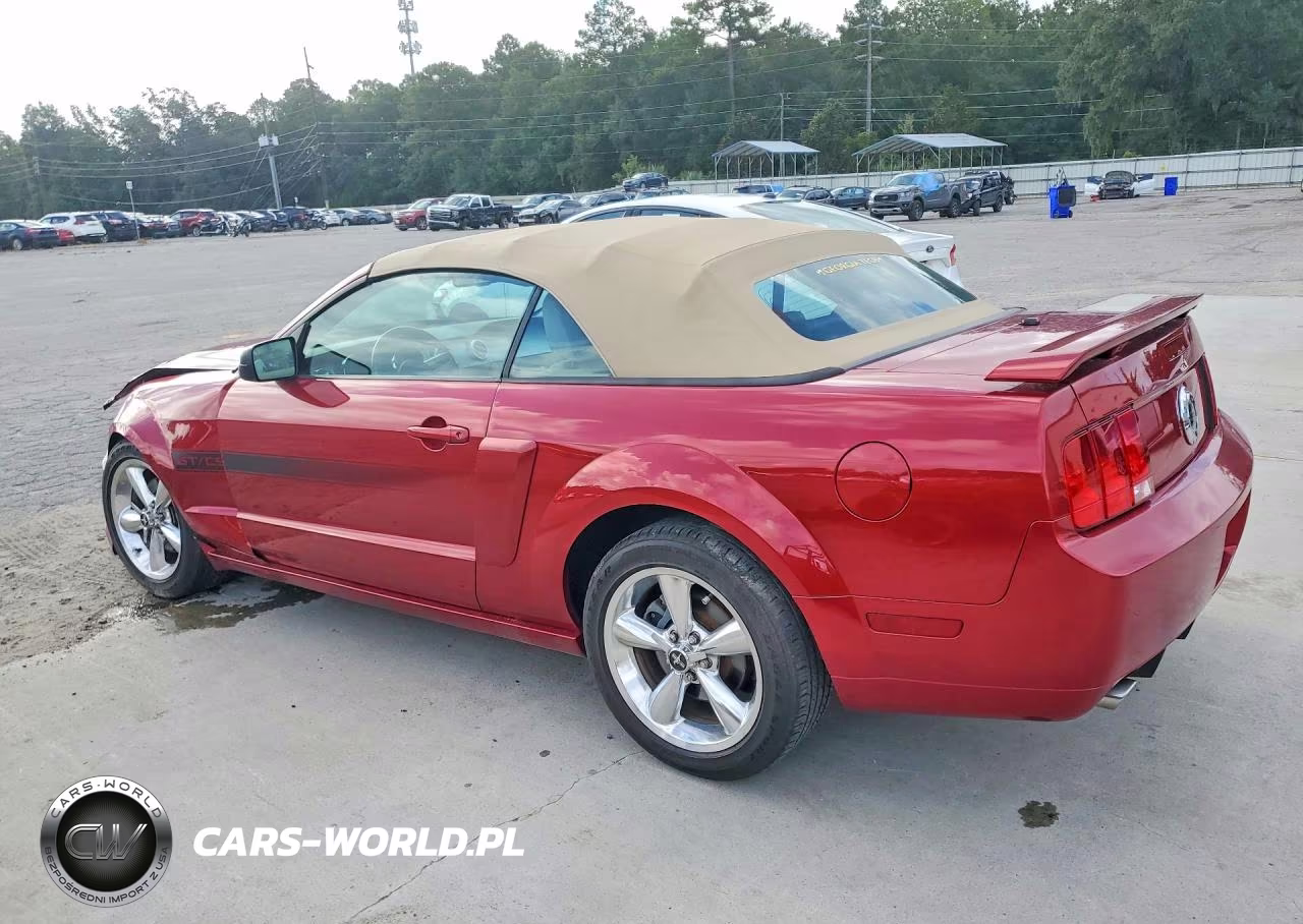2007 Ford Mustang Gt VIN:1ZVFT85H475347663 - 2
