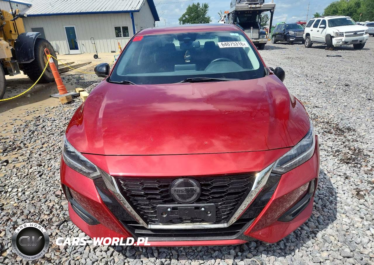 2020 Nissan Sentra Sr VIN:3N1AB8DV2LY301854 - 5