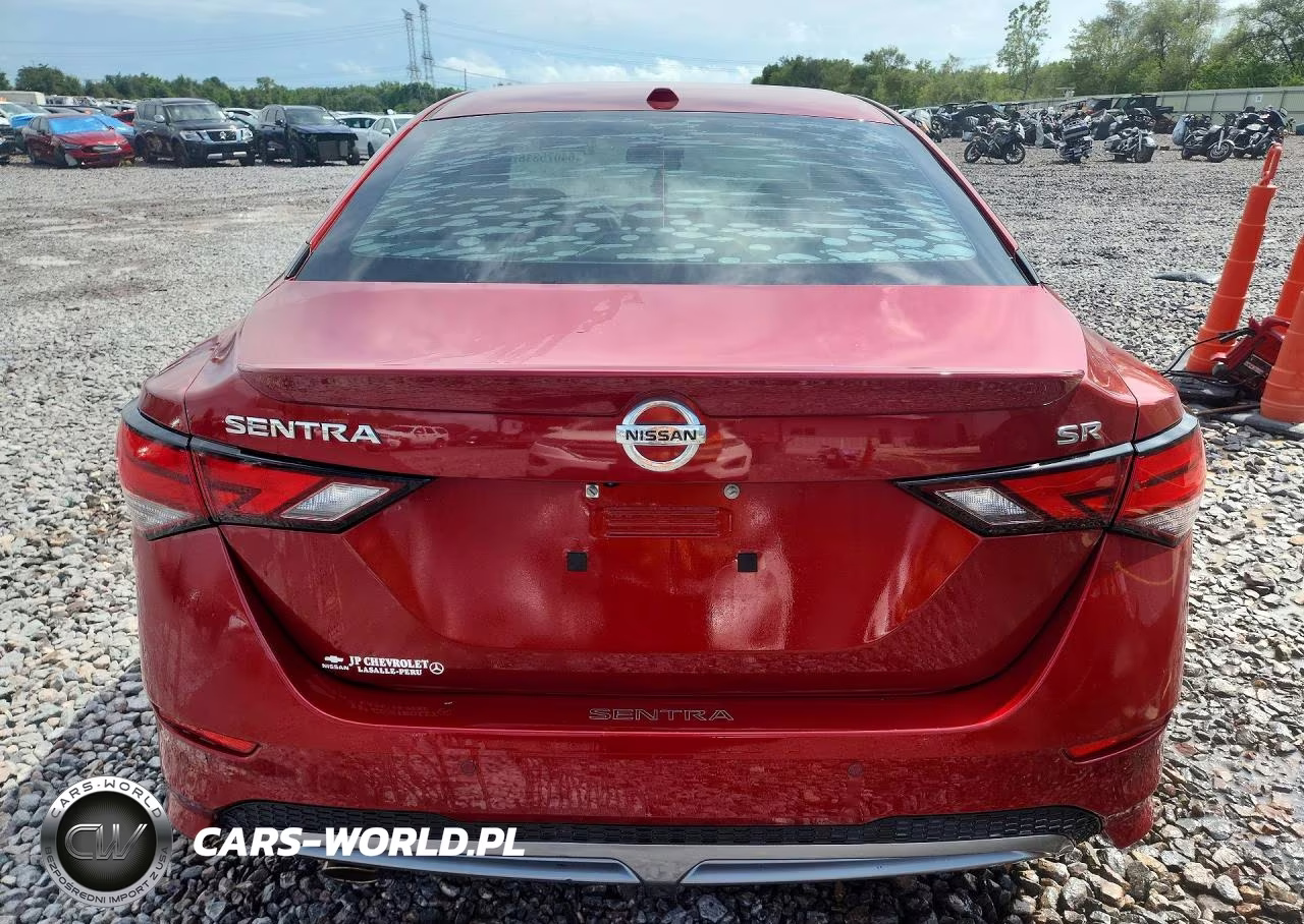 2020 Nissan Sentra Sr VIN:3N1AB8DV2LY301854 - 6