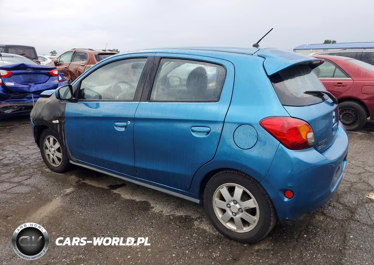 2015 Mitsubishi Mirage Es VIN:ML32A4HJ1FH059601 - 2