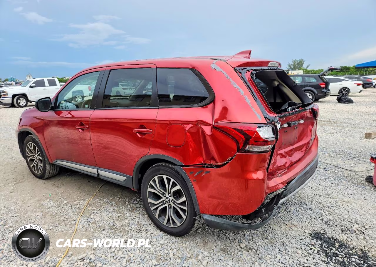 2018 Mitsubishi Outlander Es VIN:JA4AD2A33JZ033448 - 2