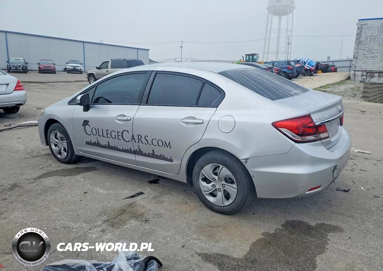 2014 Honda Civic Lx VIN:19XFB2F52EE006786 - 2