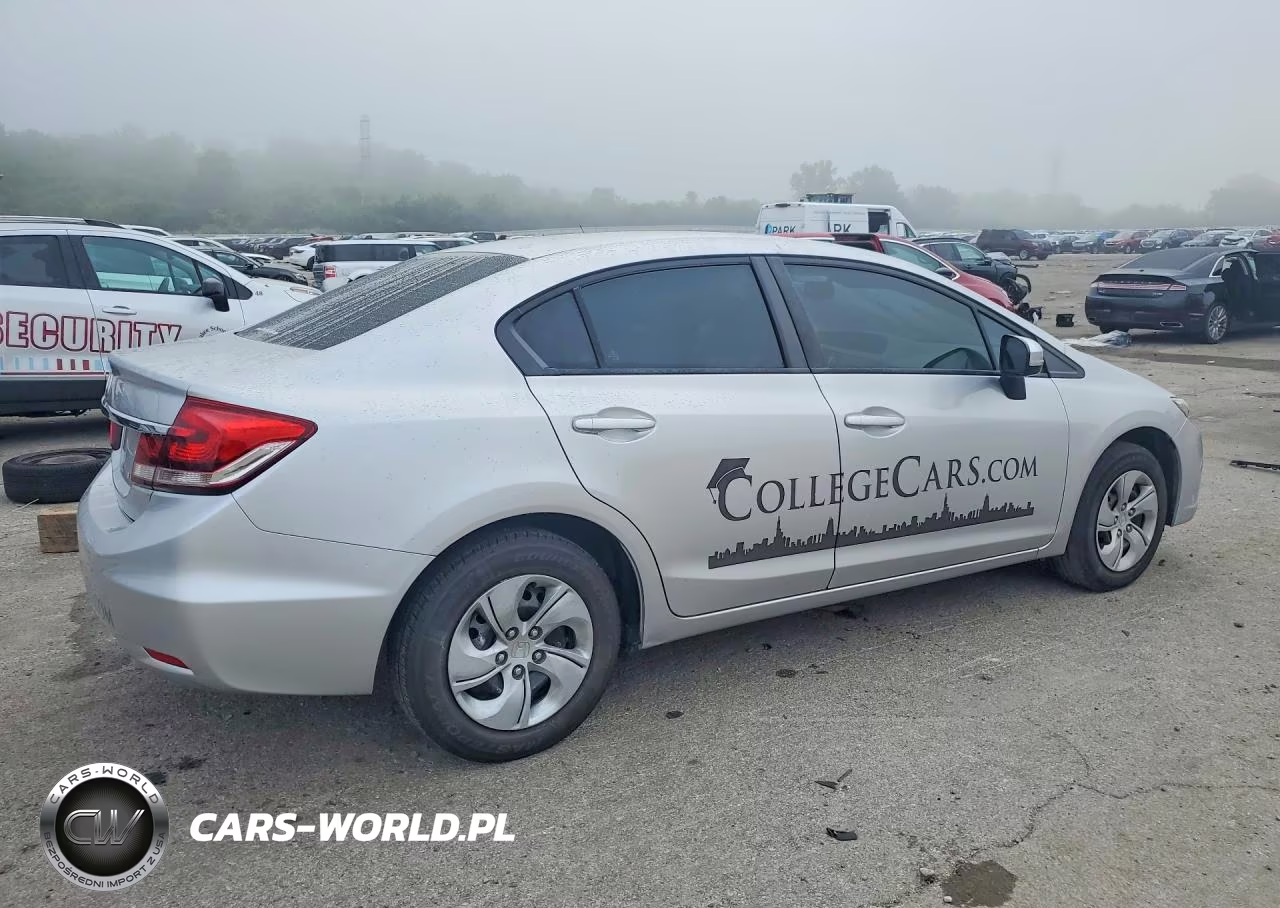 2014 Honda Civic Lx VIN:19XFB2F52EE006786 - 3