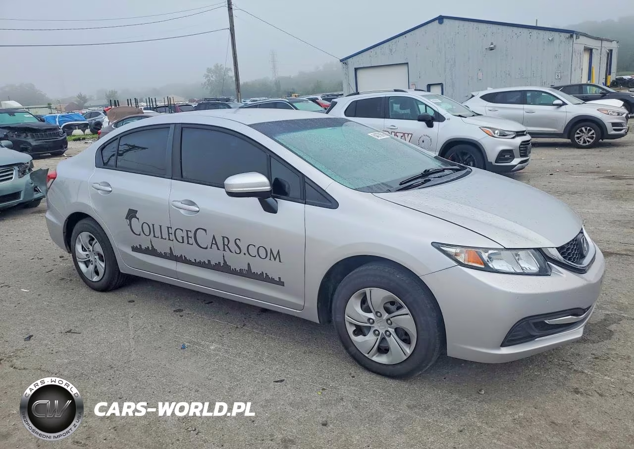 2014 Honda Civic Lx VIN:19XFB2F52EE006786 - 4