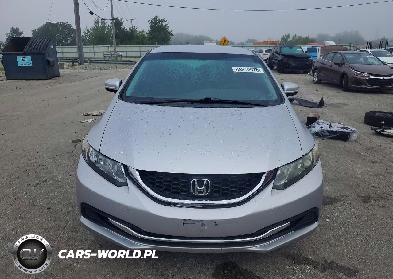2014 Honda Civic Lx VIN:19XFB2F52EE006786 - 5