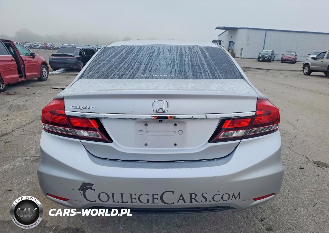 2014 Honda Civic Lx VIN:19XFB2F52EE006786 - 6