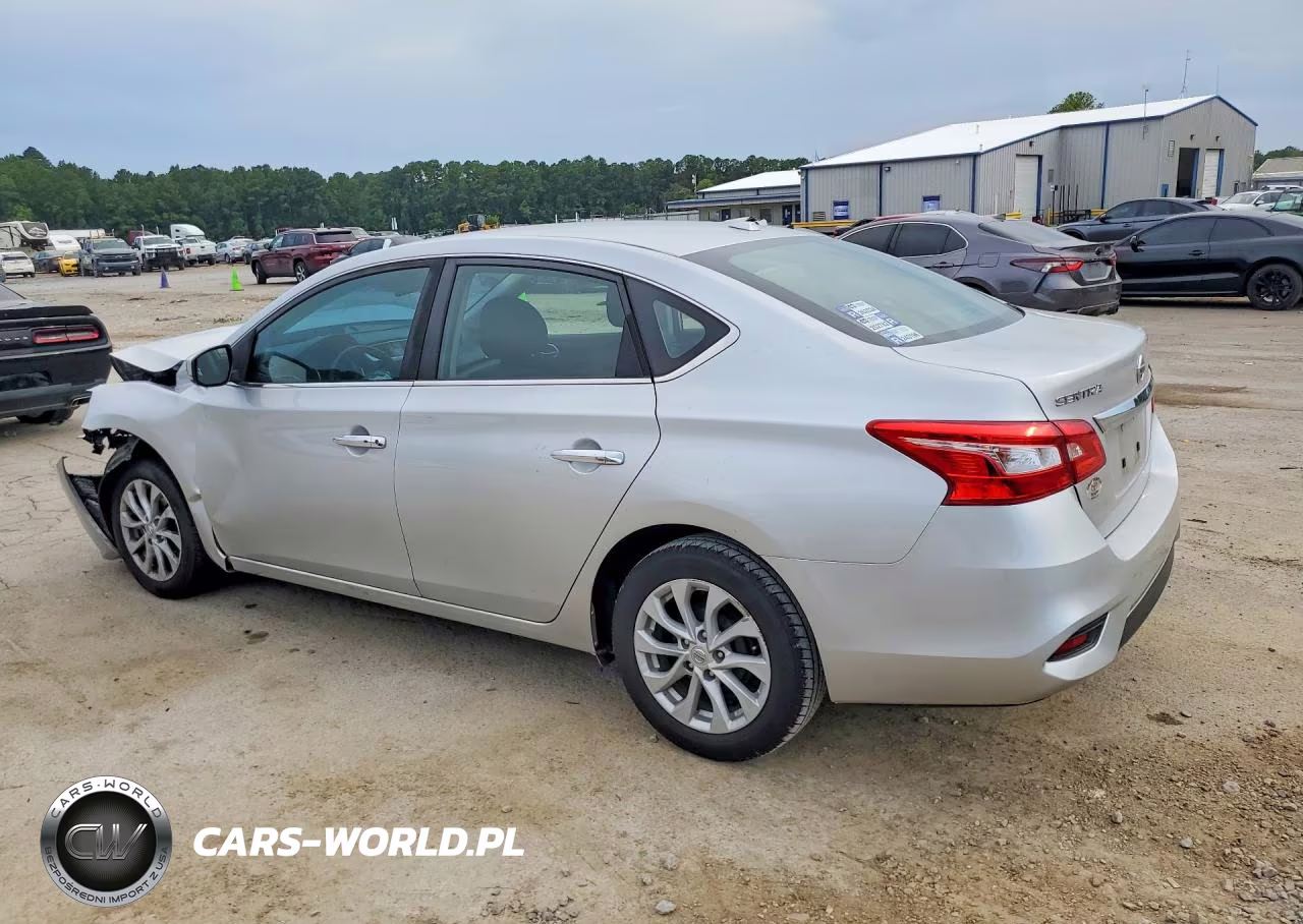 2019 Nissan Sentra Sv VIN:3N1AB7AP6KY318591 - 2