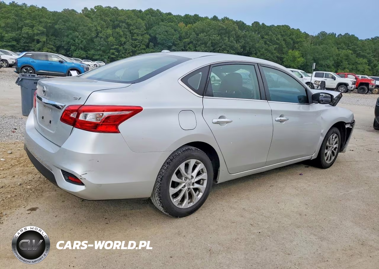 2019 Nissan Sentra Sv VIN:3N1AB7AP6KY318591 - 3