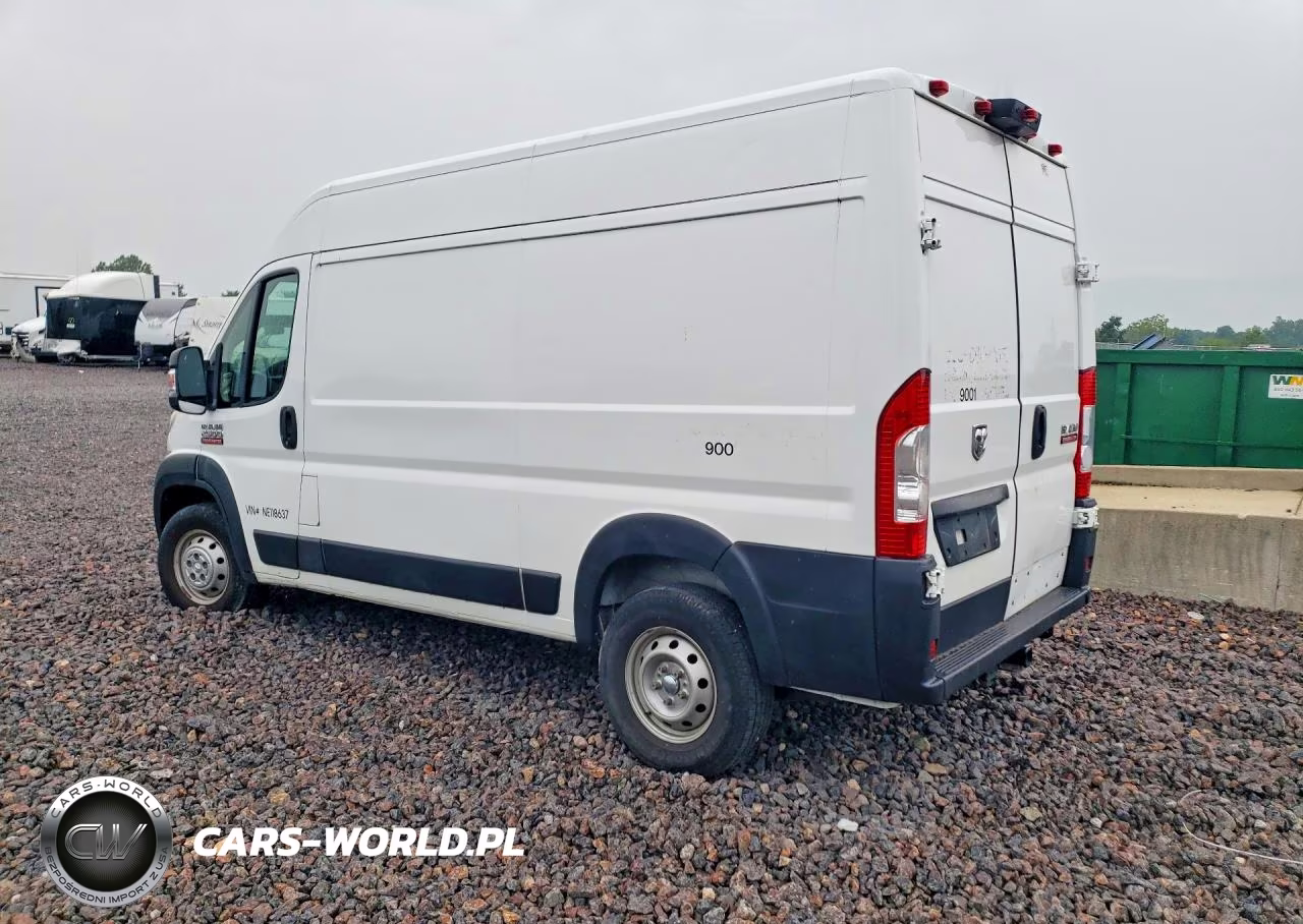 2022 Ram Promaster 2500 2500 High VIN:3C6LRVCG1NE118637 - 2