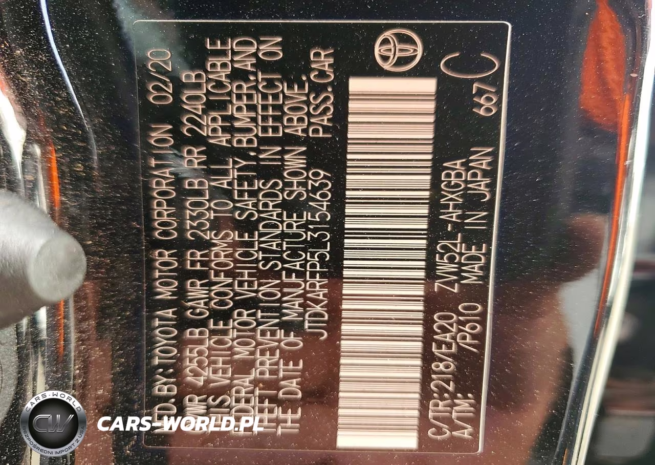 2020 Toyota Prius Prime Limited VIN:JTDKARFP5L3154639 - 12