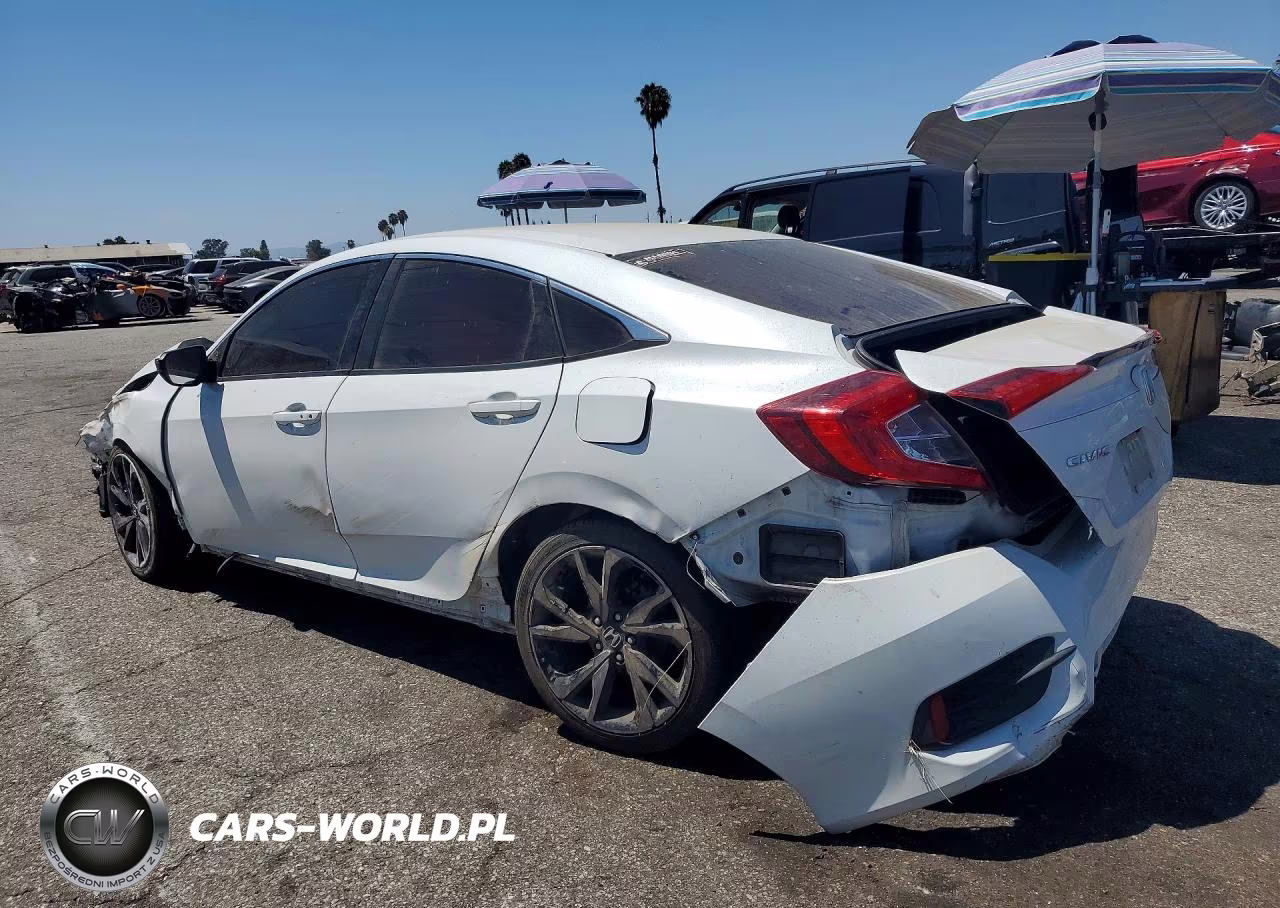 2020 Honda Civic Sport VIN:2HGFC2F84LH595480 - 2