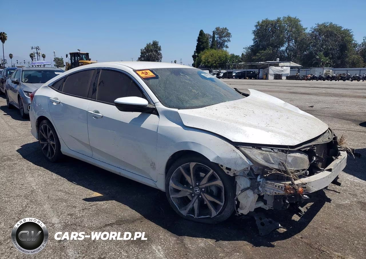 2020 Honda Civic Sport VIN:2HGFC2F84LH595480 - 4